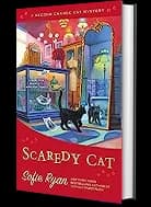 Mystery book cover mockup