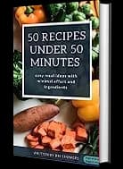 Recipe book cover mockup
